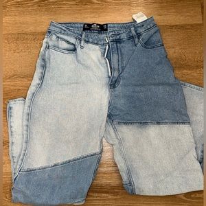 Size 6, they are baggy but not too baggy just right!